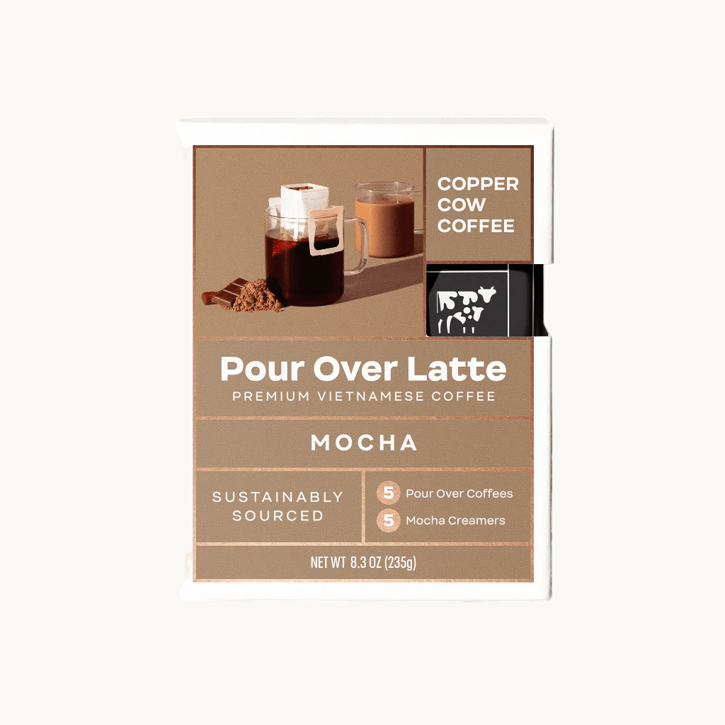 Pour Over Latte - Mocha Latte - Giftsmith