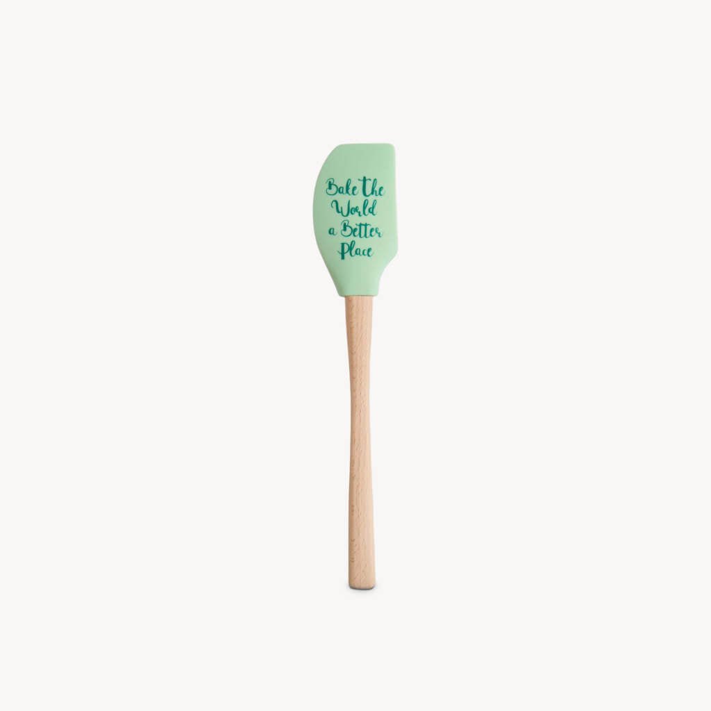 Sugar and Spice Spatula "Bake The World A Better Place" - Giftsmith