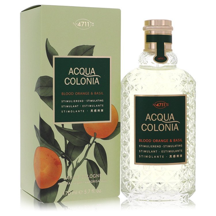 4711 Acqua Colonia Blood Orange &amp; Basil Eau De Cologne Spray (Unisex) By 4711 - Giftsmith