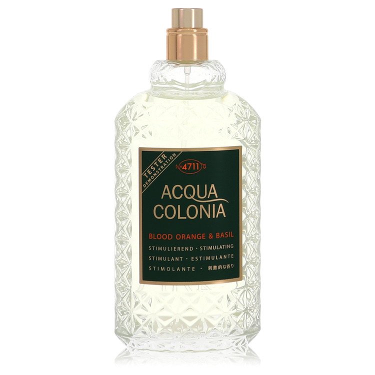 4711 Acqua Colonia Blood Orange &amp; Basil Eau De Cologne Spray (Unisex Tester) By 4711 - Giftsmith