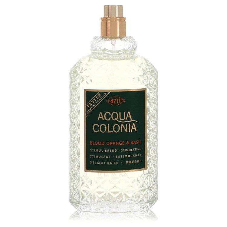 4711 Acqua Colonia Blood Orange & Basil Eau De Cologne Spray (Unisex Tester) By 4711 - Giftsmith