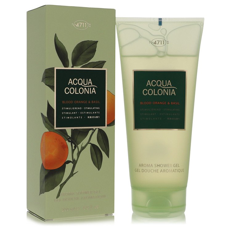 4711 Acqua Colonia Blood Orange &amp; Basil Shower Gel By 4711 - Giftsmith