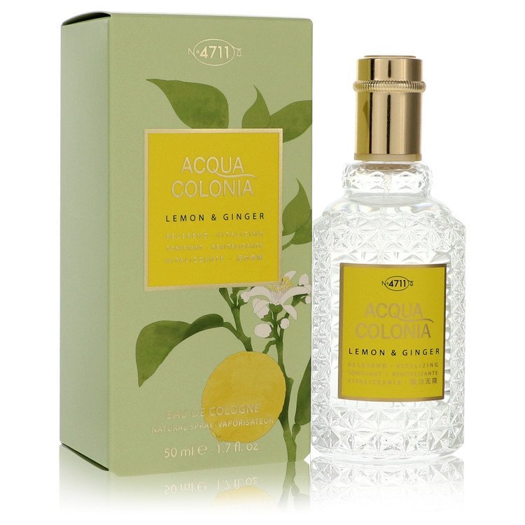 4711 Acqua Colonia Lemon & Ginger Eau De Cologne Spray (Unisex) By 4711 - Giftsmith