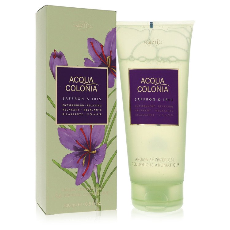 4711 Acqua Colonia Saffron &amp; Iris Shower Gel By 4711 - Giftsmith