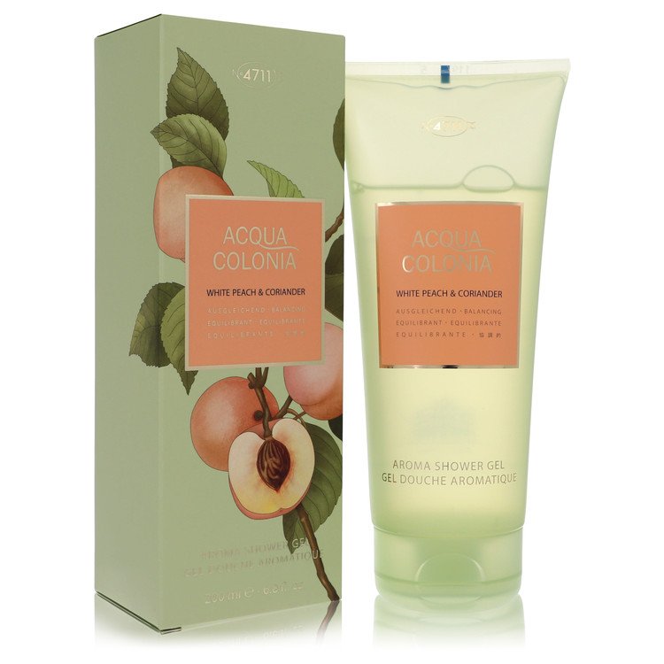 4711 Acqua Colonia White Peach & Coriander Shower Gel By 4711 - Giftsmith