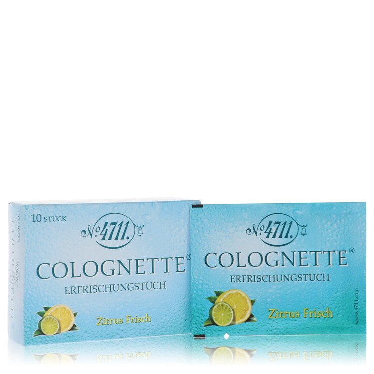 4711 Colognette Refreshing Lemon Box Of 10 Refreshing Tissues By 4711 - Giftsmith