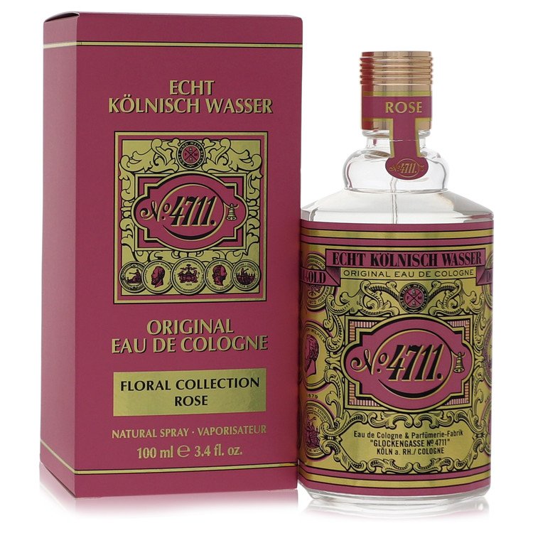 4711 Floral Collection Rose Eau De Cologne Spray (Unisex) By 4711 - Giftsmith