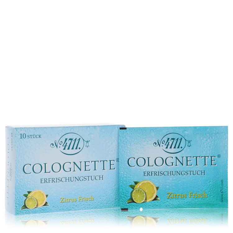 4711 Colognette Refreshing Lemon Box Of 10 Refreshing Tissues By 4711