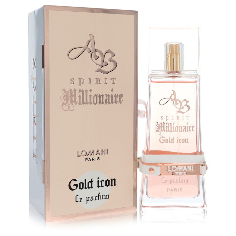 Ab Spirit Millionaire Gold Icon Eau De Parfum Spray By Lomani - Giftsmith