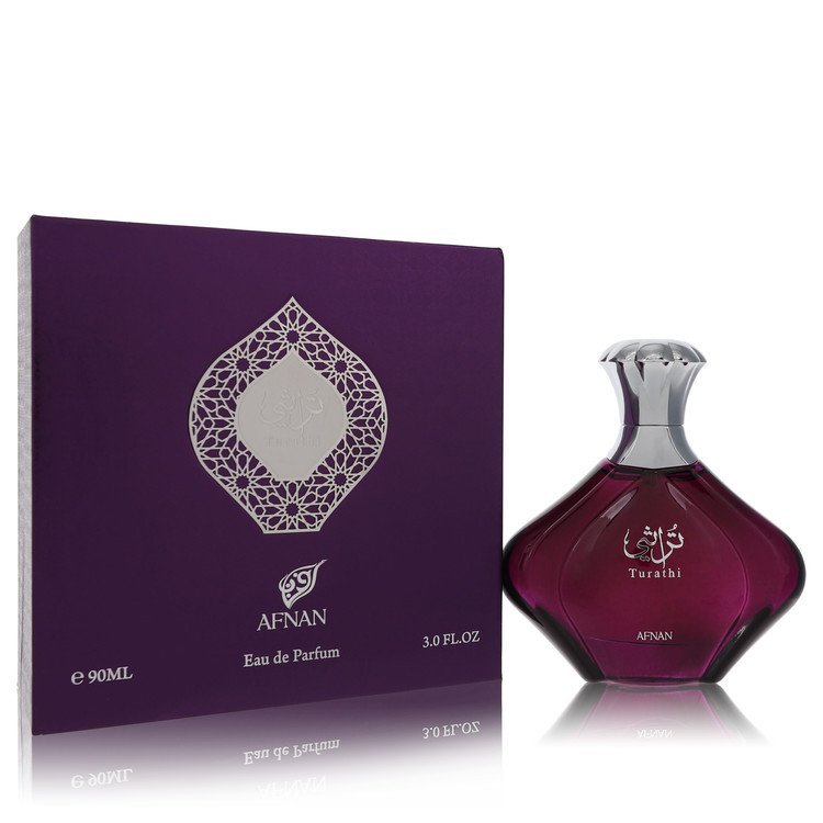 Afnan Turathi Purple Eau De Parfum Spray By Afnan - Giftsmith