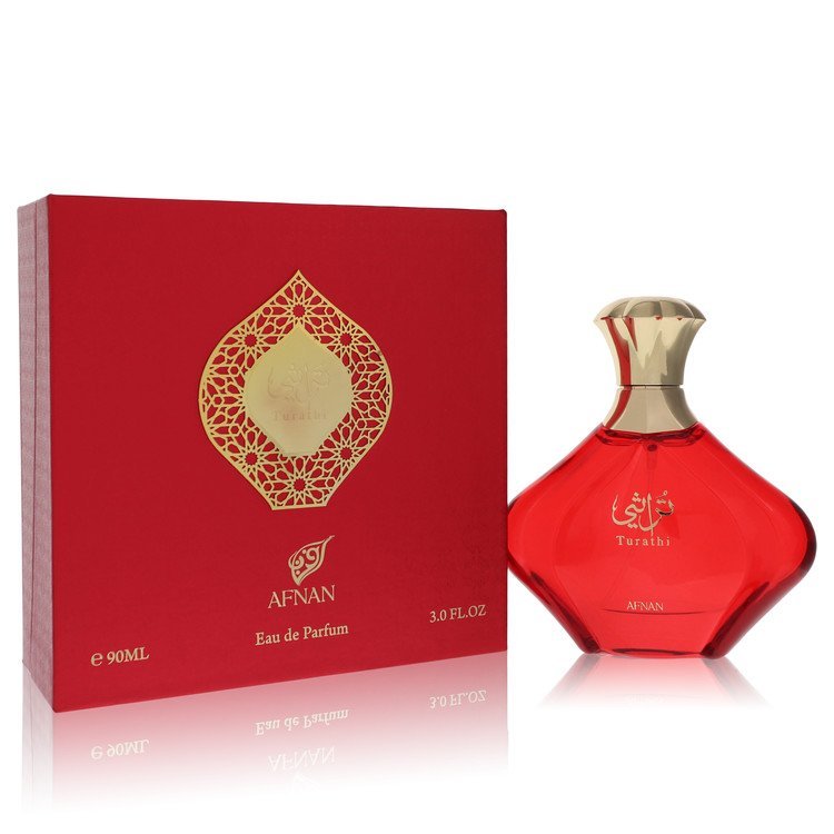 Afnan Turathi Red Eau De Parfum Spray By Afnan - Giftsmith