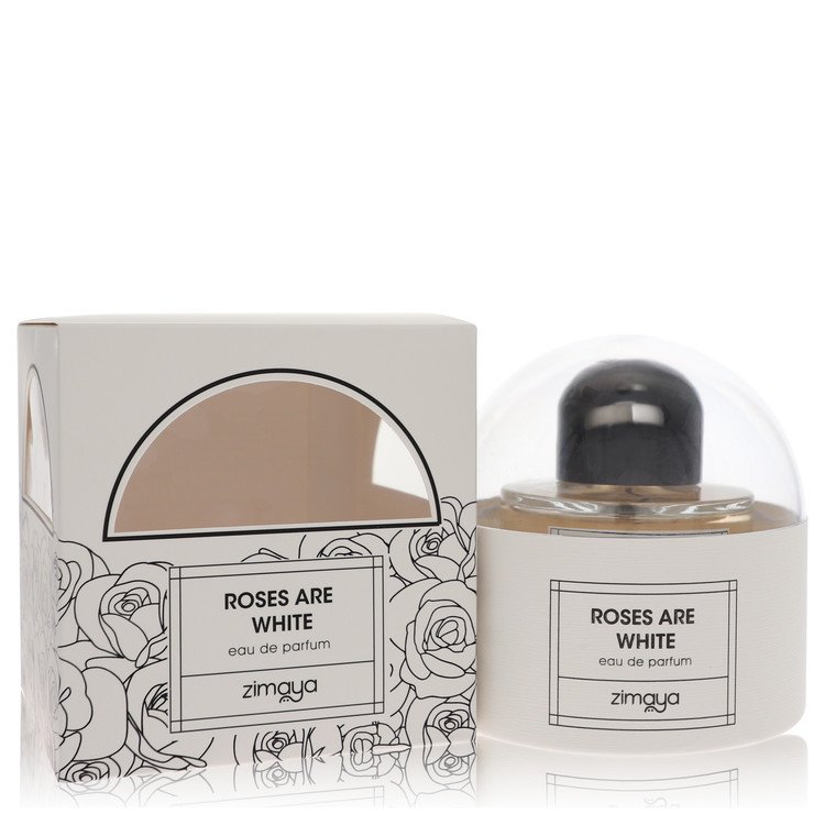 Afnan Zimaya Roses Are White Eau De Parfum Spray (Unisex) By Afnan - Giftsmith