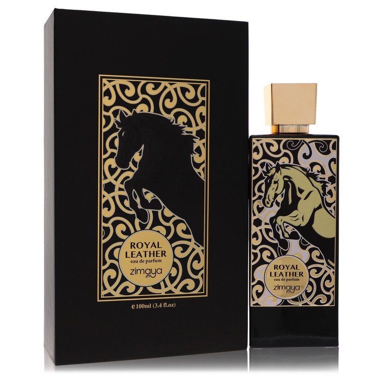 Afnan Zimaya Royal Leather Eau De Parfum Spray (Unisex) By Afnan - Giftsmith