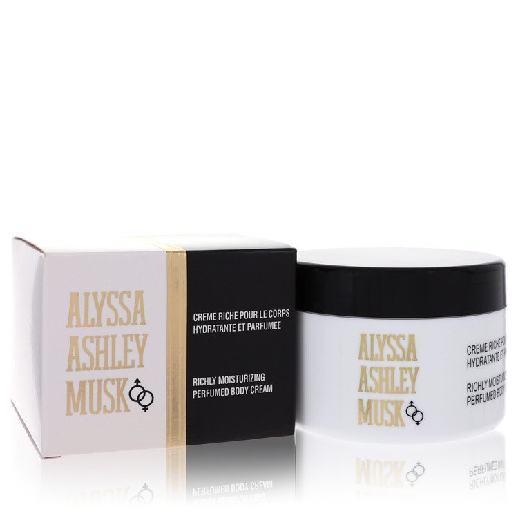 Alyssa Ashley Musk Body Cream By Houbigant - Giftsmith