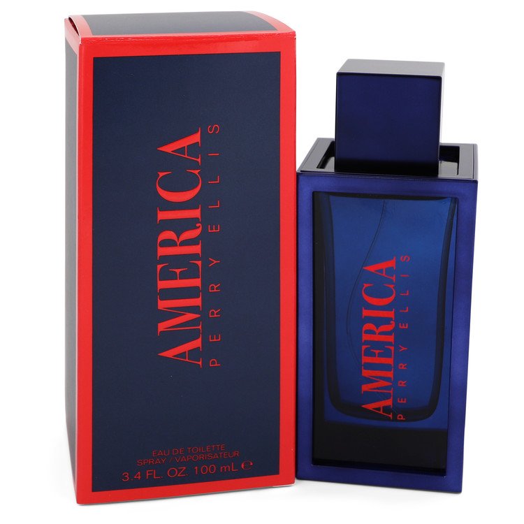 America Eau De Toilette Spray (New 2019) By Perry Ellis - Giftsmith