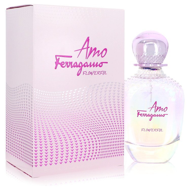 Amo Flowerful Eau De Toilette Spray By Salvatore Ferragamo - Giftsmith