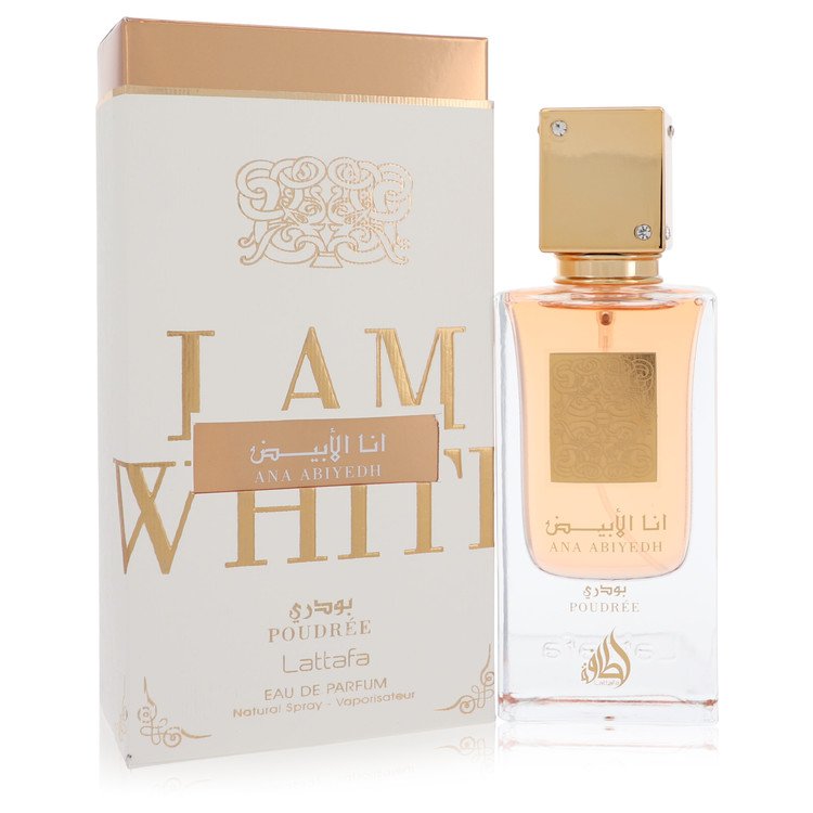 Ana Abiyedh I Am White Poudree Eau De Parfum Spray (Unisex) By Lattafa - Giftsmith
