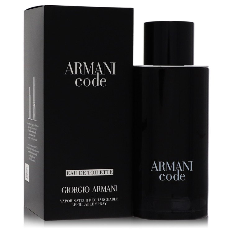Armani Code Eau De Toilette Spray Refillable By Giorgio Armani - Giftsmith