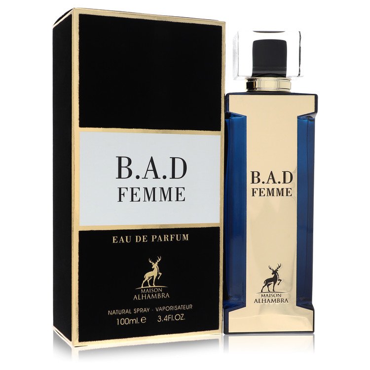 B.a.d Femme Eau De Parfum Spray By Maison Alhambra - Giftsmith