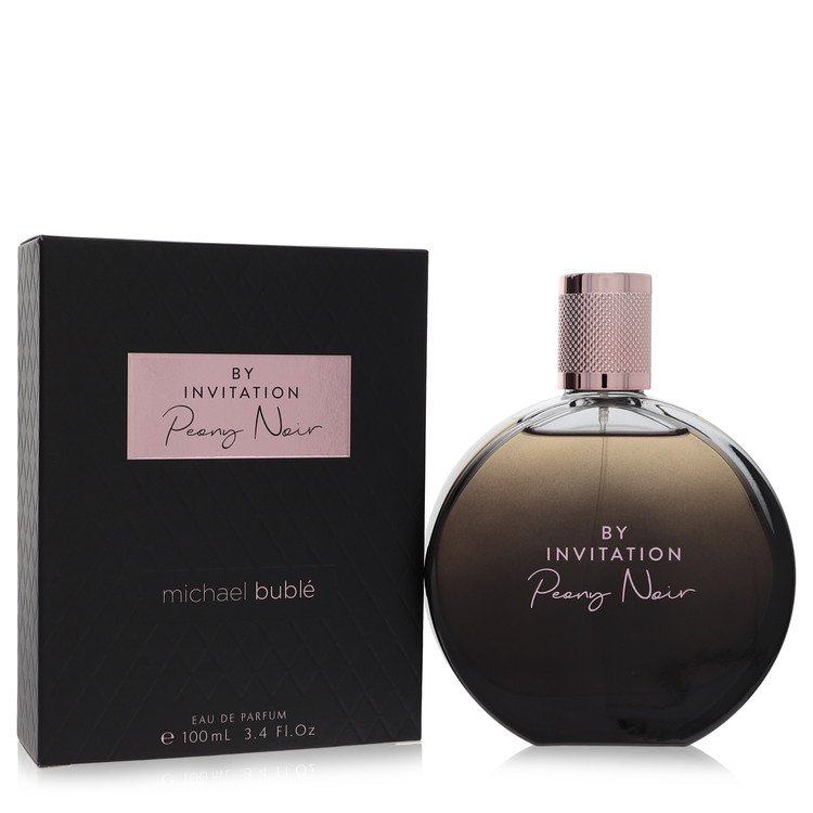 By Invitation Peony Noir Eau De Parfum Spray By Michael Buble - Giftsmith