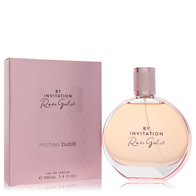 By Invitation Rose Gold Eau De Parfum Spray By Michael Buble - Giftsmith