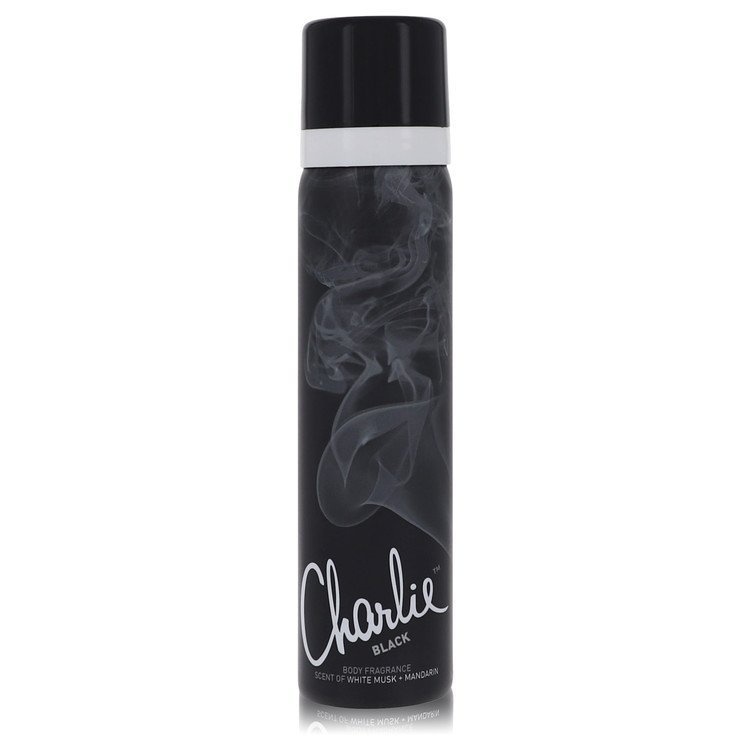 Charlie Black Body Fragrance Spray By Revlon - Giftsmith