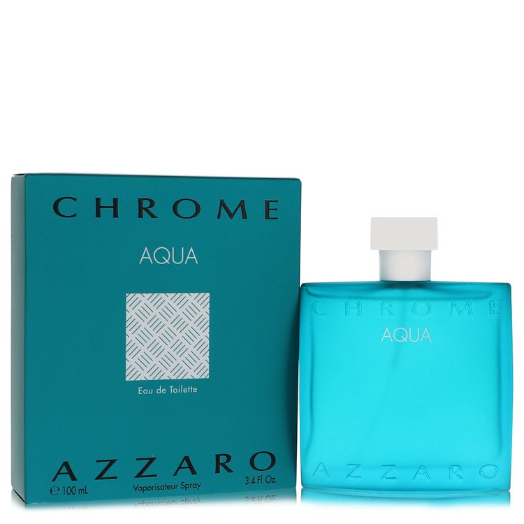 Chrome Aqua Eau De Toilette Spray By Azzaro - Giftsmith