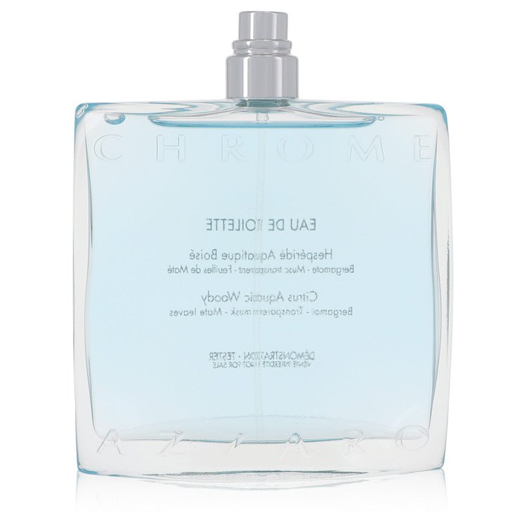 Chrome Eau De Toilette Spray (Tester) By Azzaro - Giftsmith