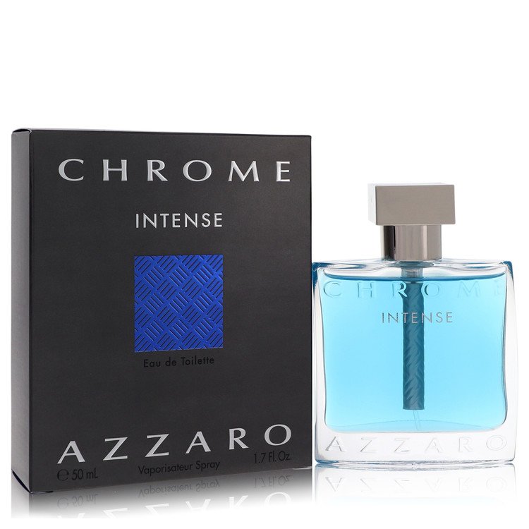 Chrome Intense Eau De Toilette Spray By Azzaro - Giftsmith