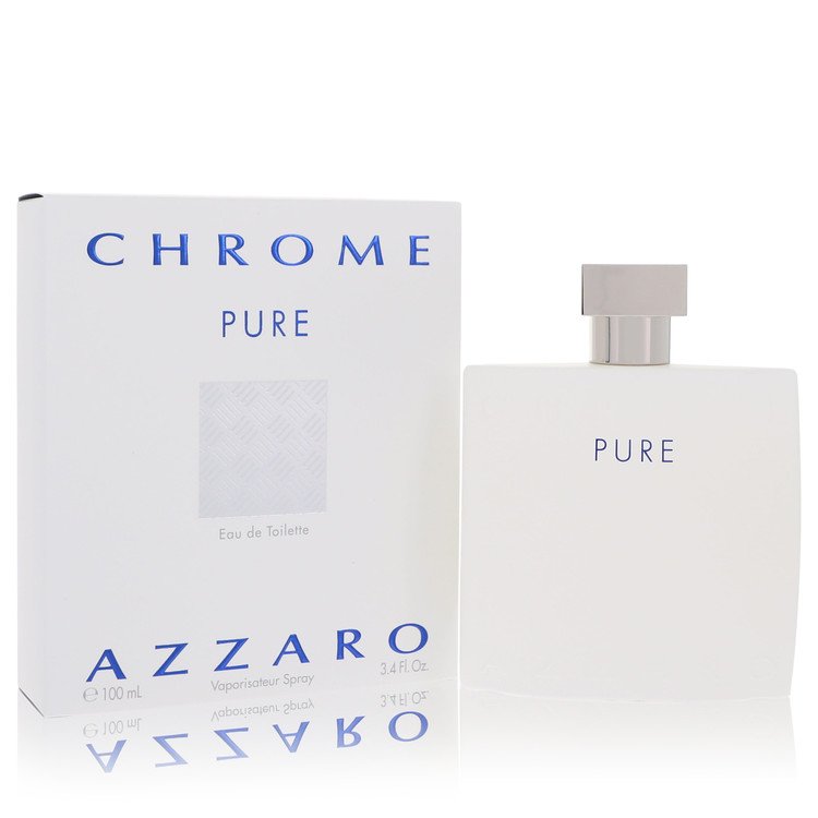 Chrome Pure Eau De Toilette Spray By Azzaro - Giftsmith