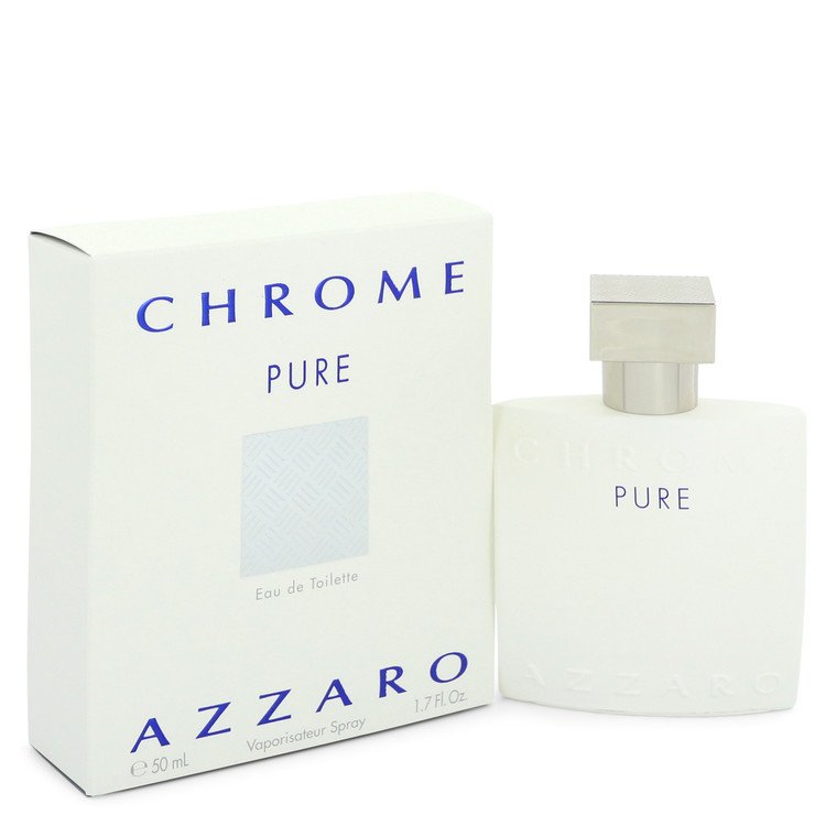 Chrome Pure Eau De Toilette Spray By Azzaro - Giftsmith