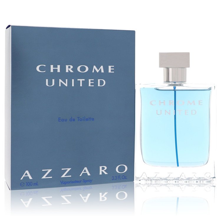 Chrome United Eau De Toilette Spray By Azzaro - Giftsmith