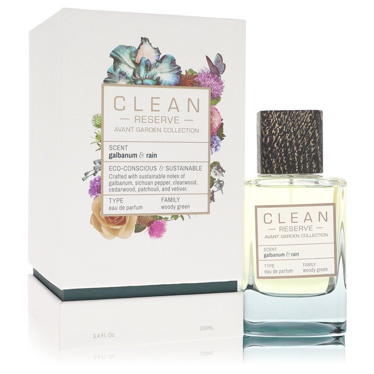 Clean Reserve Galbanum &amp; Rain Eau De Parfum Spray (Unisex) By Clean - Giftsmith