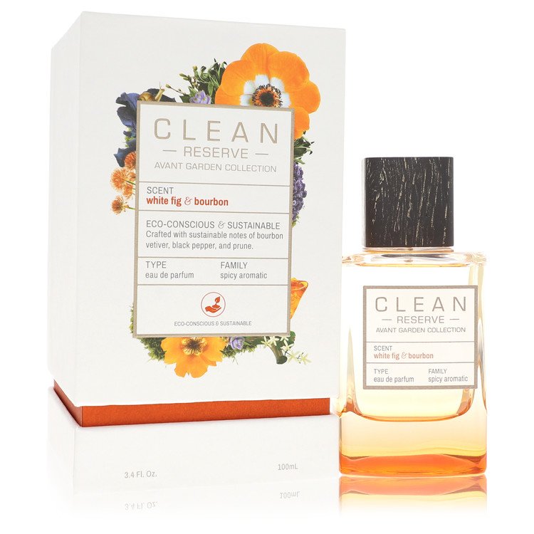 Clean Reserve White Fig &amp; Bourbon Eau De Parfum Spray (Unisex) By Clean - Giftsmith
