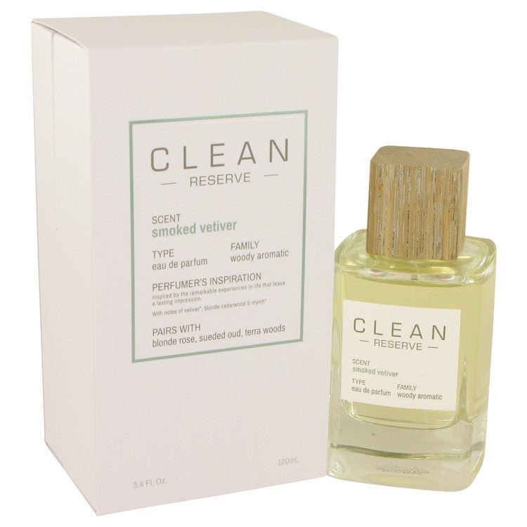 Clean Smoked Vetiver Eau De Parfum Spray By Clean - Giftsmith