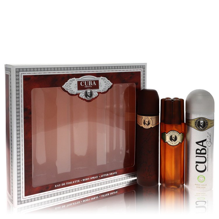 Cuba Gold Gift Set By Fragluxe - Giftsmith