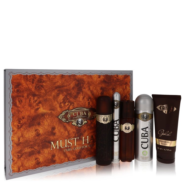Cuba Gold Gift Set By Fragluxe - Giftsmith
