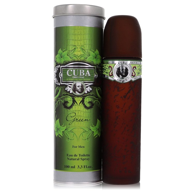 Cuba Green Eau De Toilette Spray By Fragluxe - Giftsmith