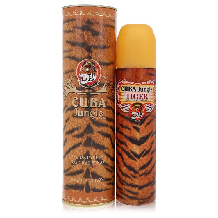 Cuba Jungle Tiger Eau De Parfum Spray By Fragluxe - Giftsmith