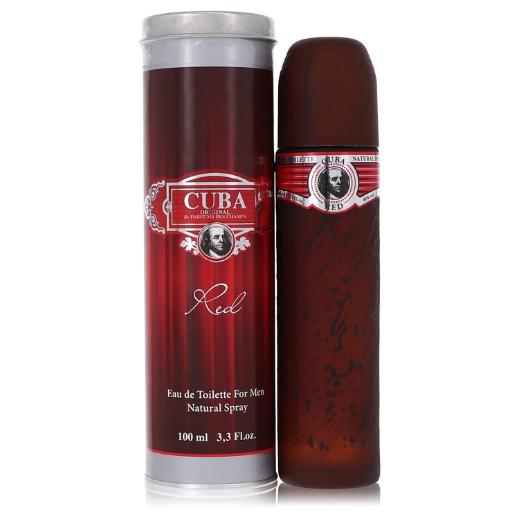 Cuba Red Eau De Toilette Spray By Fragluxe - Giftsmith