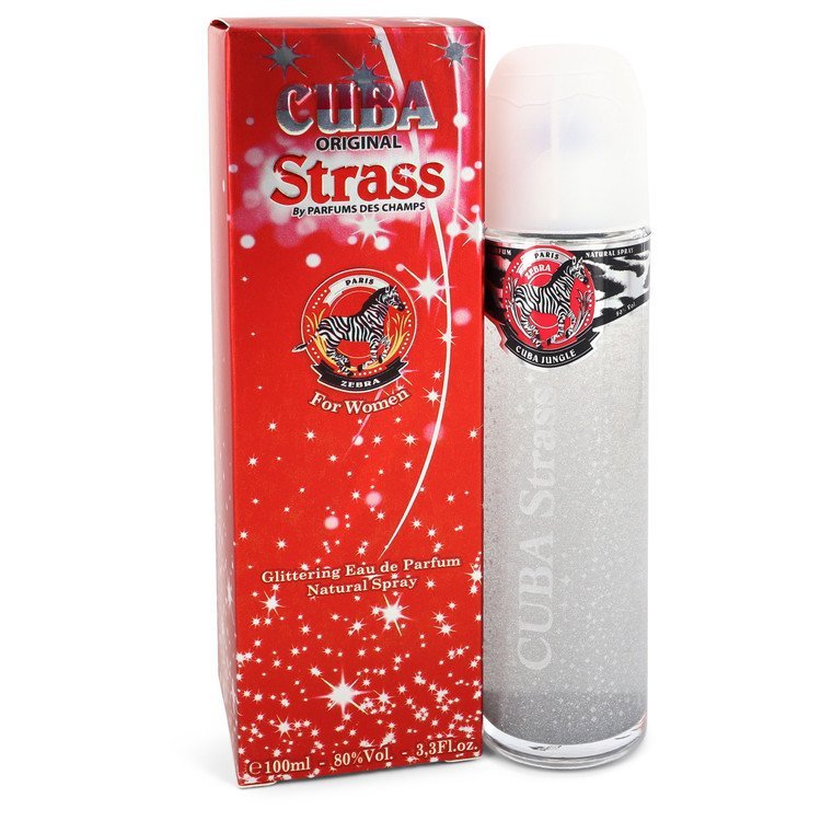 Cuba Strass Zebra Eau De Parfum Spray By Fragluxe - Giftsmith