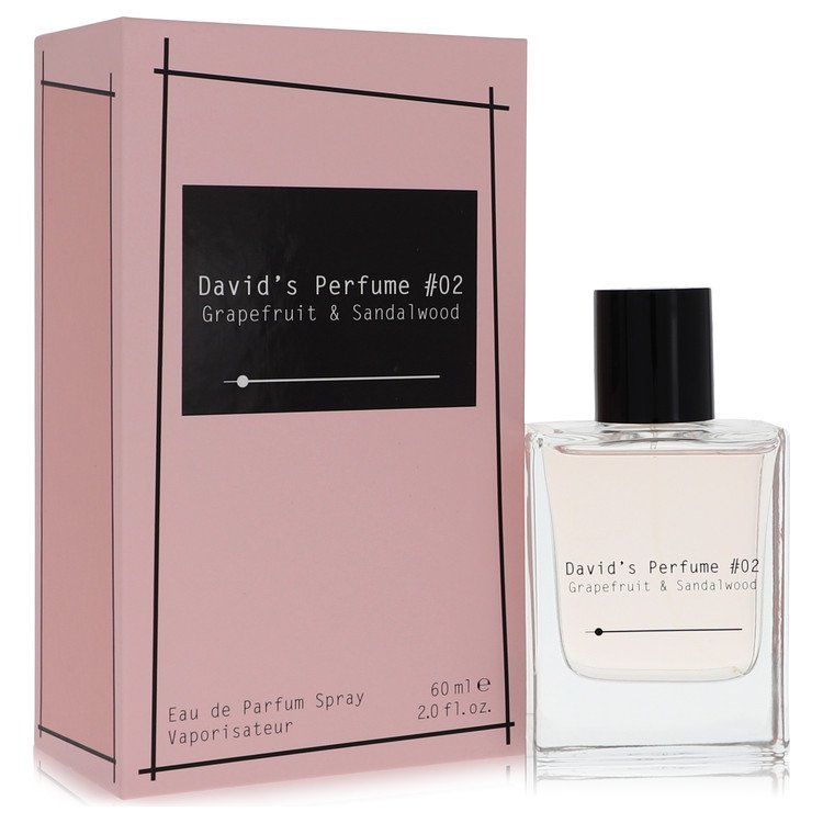 David's Perfume #02 Grapefruit & Sandalwood Eau De Parfum Spray (Unisex) By David Dobrik - Giftsmith