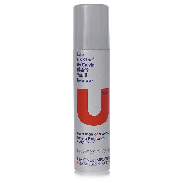 Designer Imposters U You Deodorant Body Spray (Unisex) By Parfums De Coeur - Giftsmith