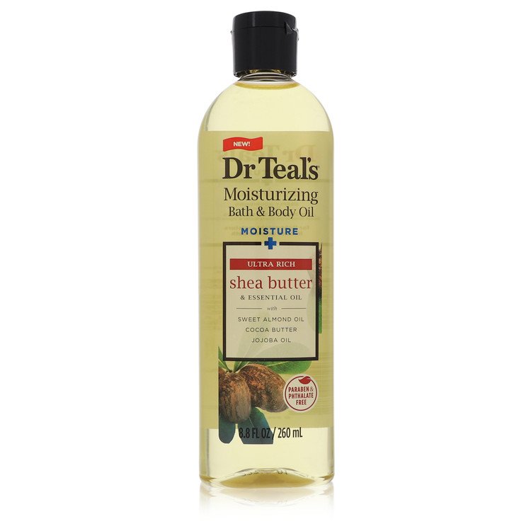 Dr Teal&#39;s Moisturizing Bath &amp; Body Oil Ultra Rich Shea Butter with Essential Oils, Jojoba Oil, Sweet Almond Oil and Cocoa Butter By Dr Teal&#39;s - Giftsmith