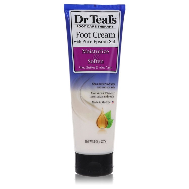 Dr Teal's Pure Epsom Salt Foot Cream Pure Epsom Salt Foot Cream with Shea Butter & Aloe Vera & Vitamin E By Dr Teal's - Giftsmith