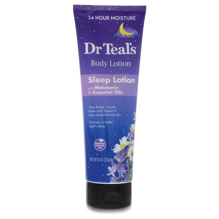 Dr Teal's Sleep Lotion Sleep Lotion with Melatonin &amp; Essential Oils Promotes a better night's sleep (Shea butter, Cocoa Butter and Vitamin E By Dr Teal's - Giftsmith