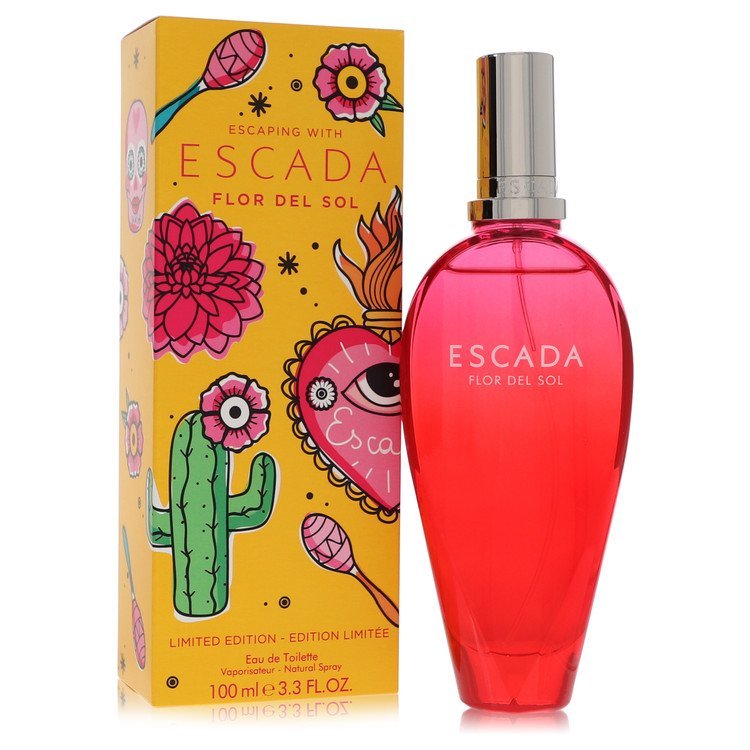 Escada Flor Del Sol Eau De Toilette Spray (Limited Edition) By Escada - Giftsmith