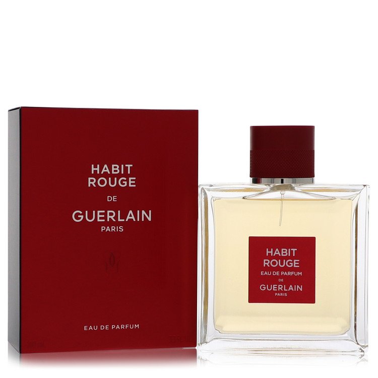 Habit Rouge Eau De Parfum Spray By Guerlain - Giftsmith
