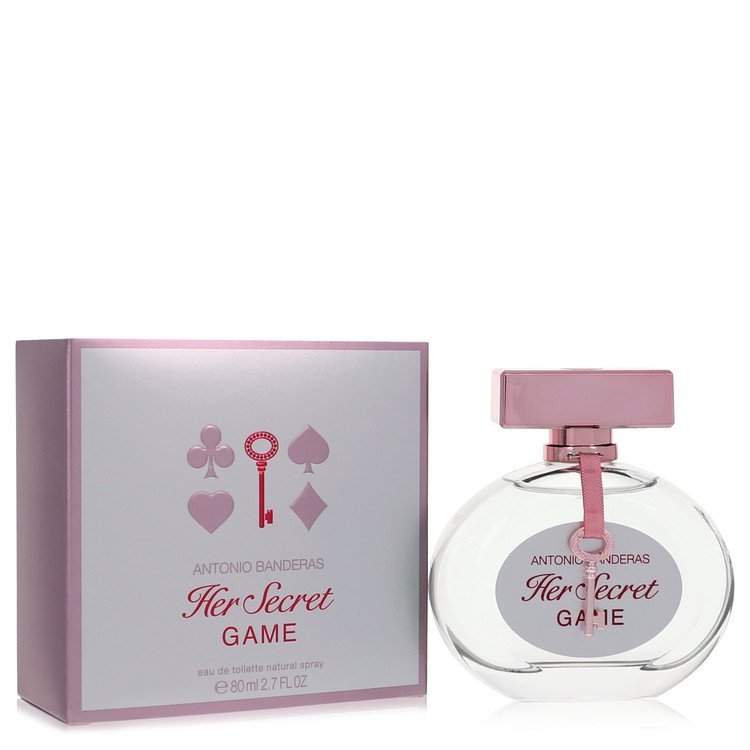 Her Secret Game Eau De Toilette Spray By Antonio Banderas - Giftsmith
