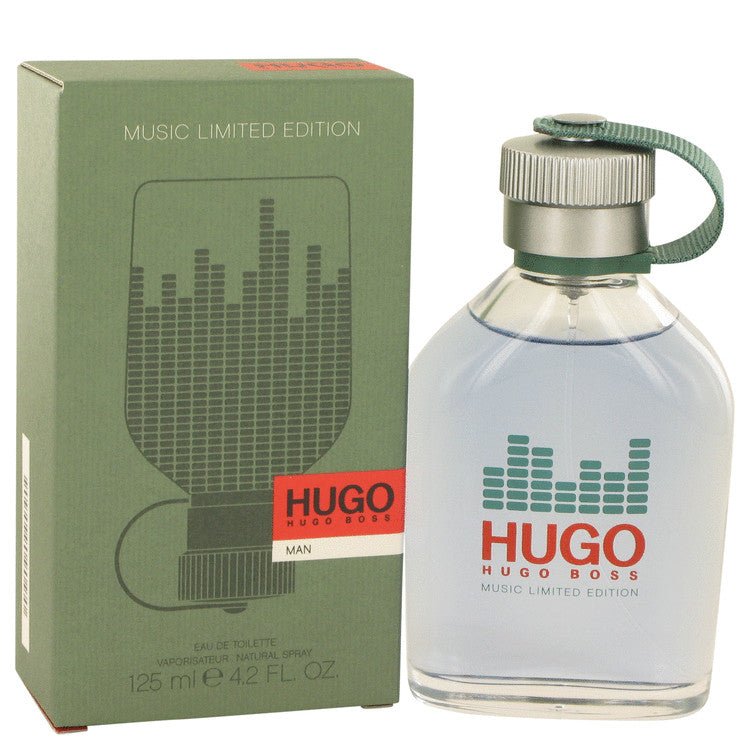 Hugo Eau De Toilette Spray (Limited Edition Music Bottle) By Hugo Boss - Giftsmith